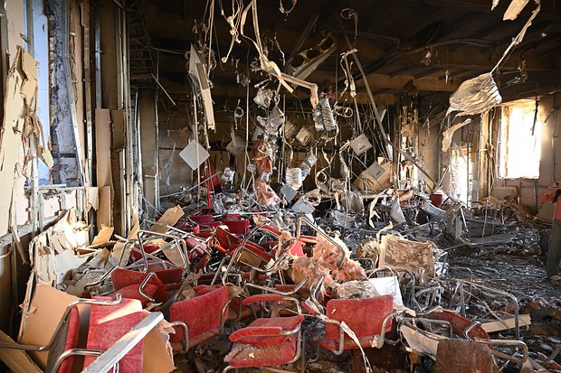 Опубликованы первые кадры разрушений в атакованном ВСУ Крыму