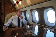 В Кремле сравнили график Путина с доменной печью