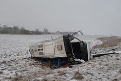 Автобус «Москва-Брест» разбился в Белоруссии