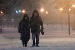 Минувшая ночь в Москве стала самой морозной с начала зимы